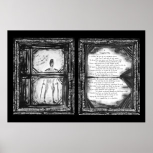 Póster Un niño aplastado