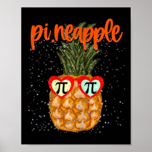 Póster Un niño pequeño y gracioso de Pi Day Chicas adoles