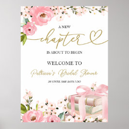 Póster Un nuevo capítulo de libros: Bienvenida a la ducha