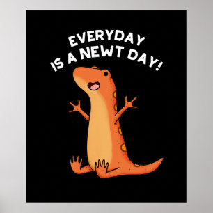 Póster Un nuevo día de Salamander Pun Dark BG