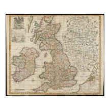 Un nuevo mapa de Inglaterra Escocia e Irlanda