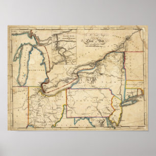 Póster Un nuevo mapa de Seat de la guerra