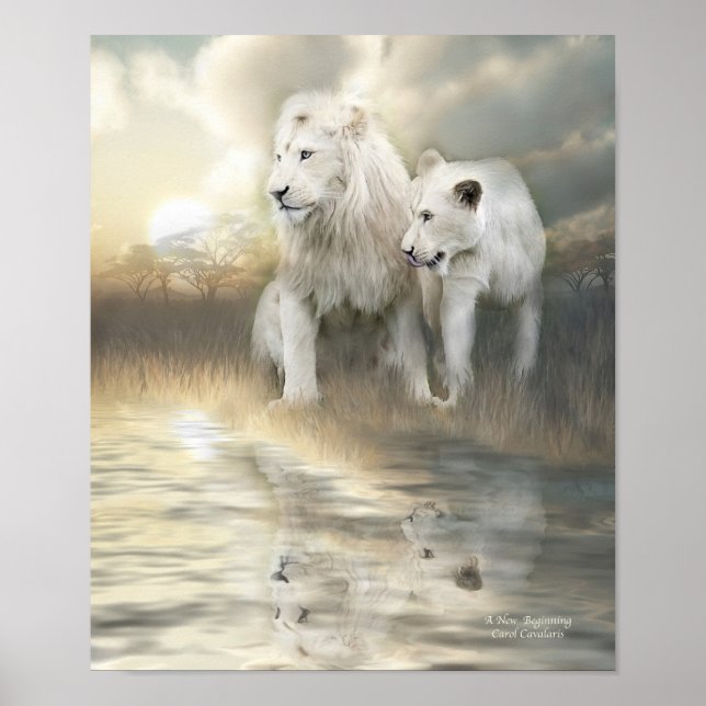 Póster Un nuevo Poster de arte/impresión inicial (Frente)