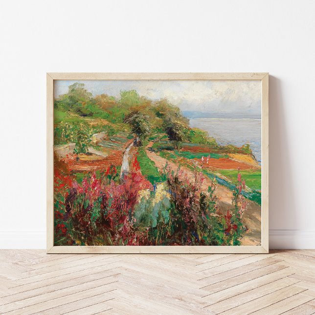 Póster Un paisaje costero | Olga Wisinger-Florian (Subido por el creador)