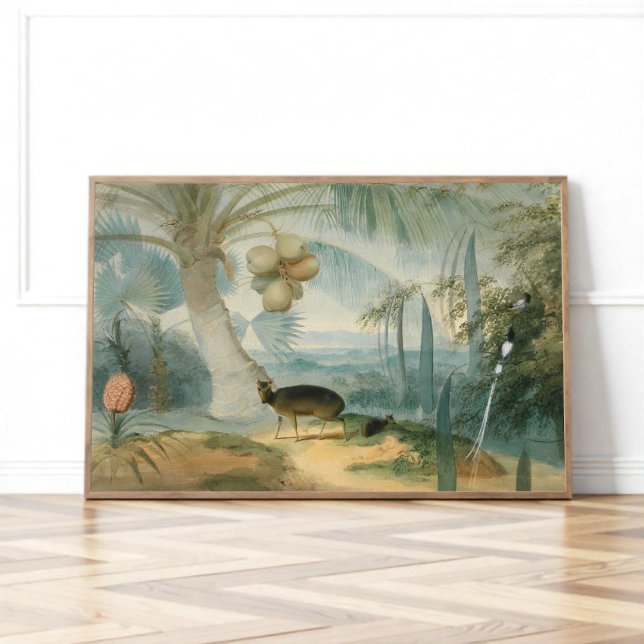 Póster Un paisaje en Ceilán de Samuel Daniell (Subido por el creador)