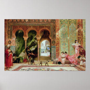 Póster Un palacio real en Marruecos