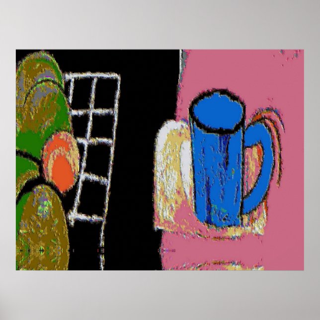 Póster Un paño azul (Frente)