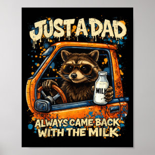 Póster Un papá que volvió para el día del padre de hombre