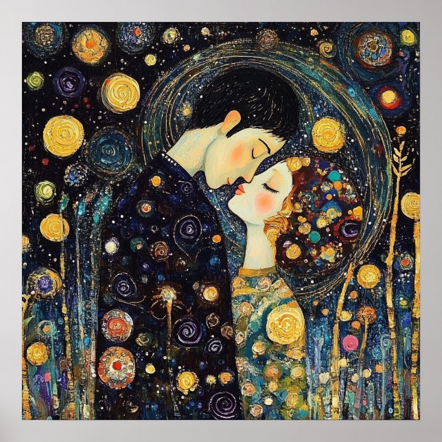 Póster Un par de besos (Frente)