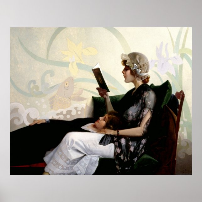 Póster Un par de Chicas de Harry Watrous (Frente)