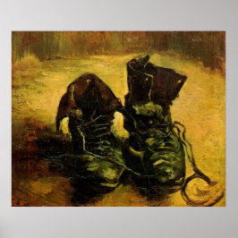 Póster Un par de zapatos por Vincent van Gogh