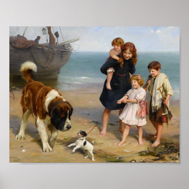Póster Un par improbable | Arthur John Elsley (Frente)
