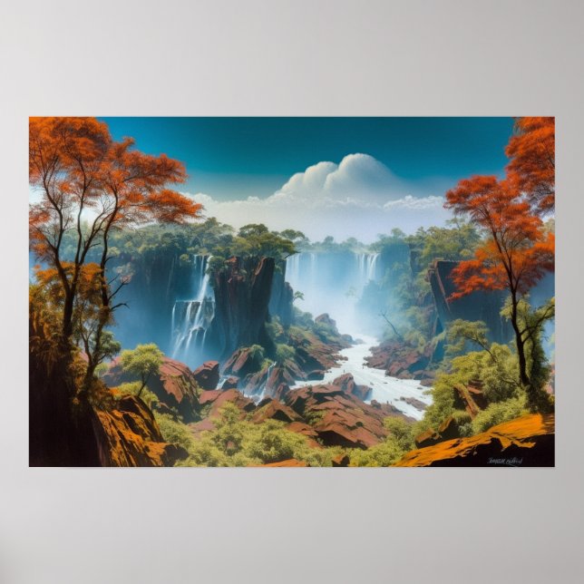 Póster Un paraíso oculto en la jungla (Frente)