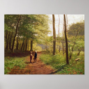 Póster Un paseo en el bosque