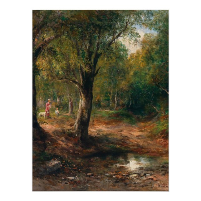 Póster Un paseo en el bosque – Emil Barbarini (Anverso)