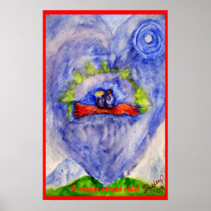 Póster ¡Un paseo mágico por la alfombra!