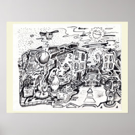 Póster Un paseo nocturno a casa