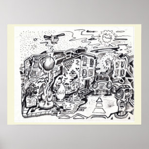 Póster Un paseo nocturno a casa