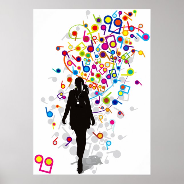 Póster Un paseo por el parque (Frente)