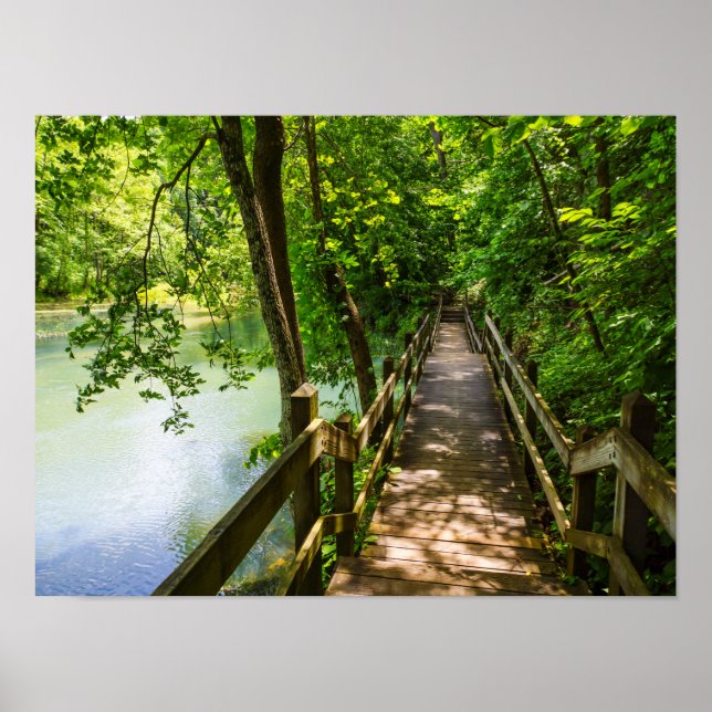 Póster Un paseo tranquilo (Frente)