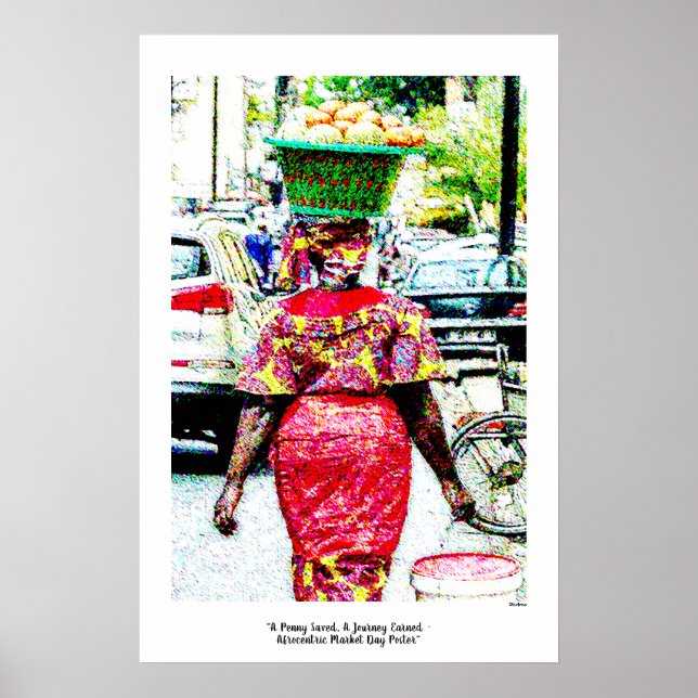 Póster Un penique salvado, un viaje ganado (Frente)