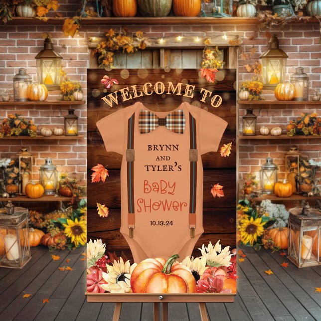 Póster Un pequeño cartel de bienvenida de Romper calabaza (Subido por el creador)