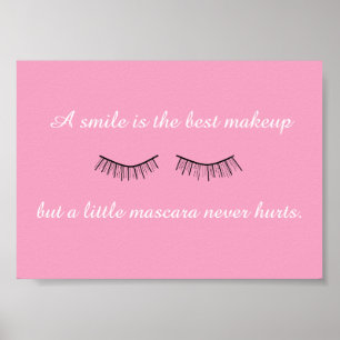 Póster Un pequeño mascara nunca lastima a un Poster trans