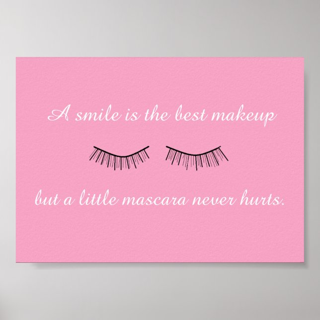 Póster Un pequeño mascara nunca lastima a un Poster trans (Frente)