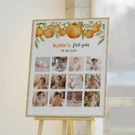 Póster Un pequeño Poster de Fotos del cumpleaños 12