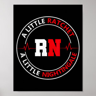 Póster Un Pequeño Ratchet Un Poco De Nightengale, Enferme