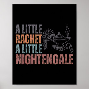Póster Un Pequeño Ratchet Un Poco De Noche, Funny Rn Nu