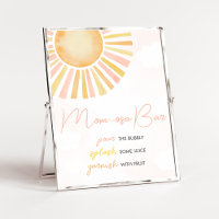 Un pequeño rayo de luz solar Baby Shower Mom Osa B