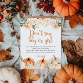 Póster Un pequeño Rótulo de juego de Baby Shower de calab