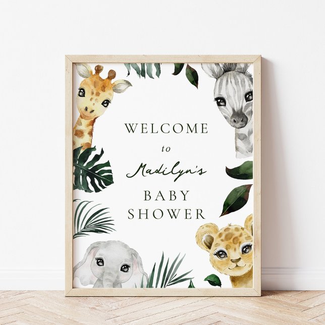 Póster Un pequeño y salvaje signo de bienvenida de Baby S (Subido por el creador)