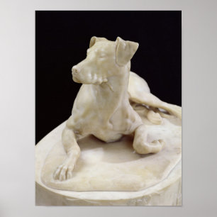 Póster Un perro, 1827