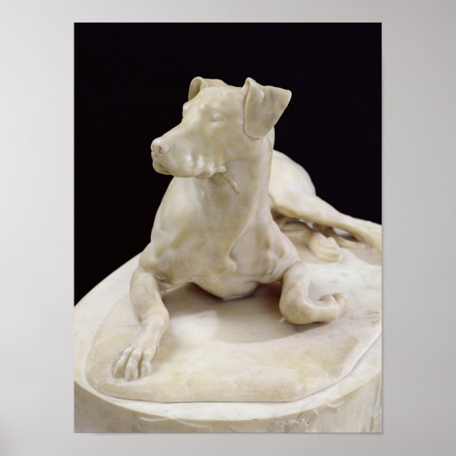Póster Un perro, 1827 (Frente)