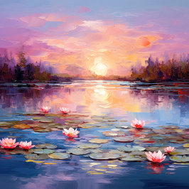 Póster Un pincel con belleza