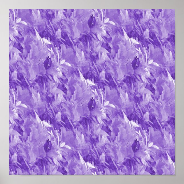 Póster Un placer morado... (Frente)