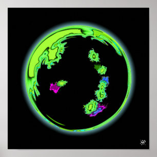 Póster Un planeta - exoplanetas v1