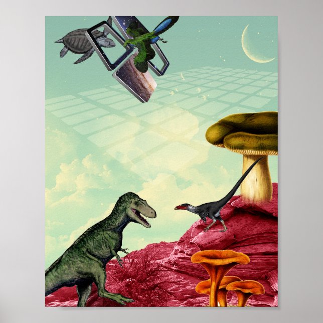 Póster Un planeta verde y respirable (Frente)