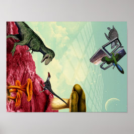 Póster Un planeta verde y respirable