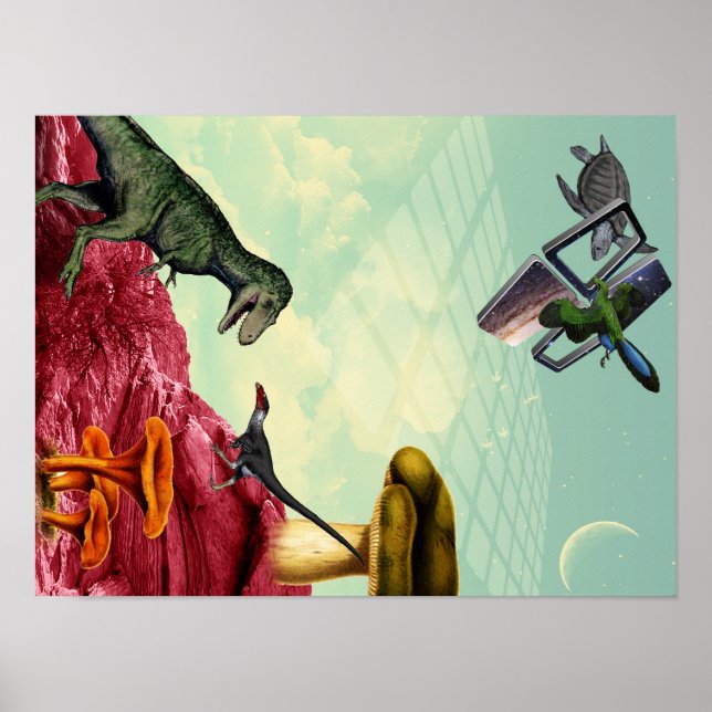 Póster Un planeta verde y respirable (Frente)