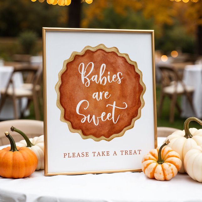 Póster Un Poco De Calabaza De Pie Cutie Los Bebés Son Un  (Subido por el creador)