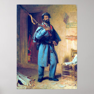 Póster Un poco de historia de guerra El recluta Thomas Wo