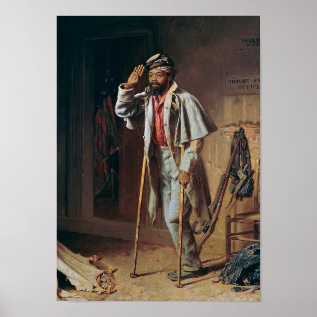 Póster Un poco de historia de la guerra - El veterano (Frente)