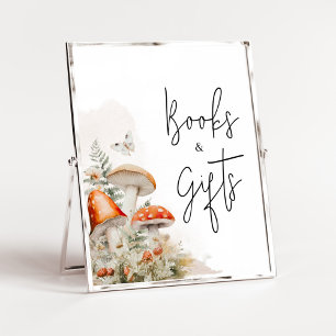 Póster Un poco de hongos encantados libros de hongos y re