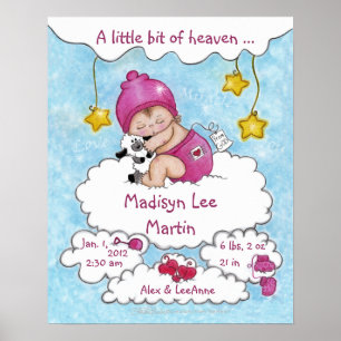 Póster Un poco de información del cielo al nacer para Chi