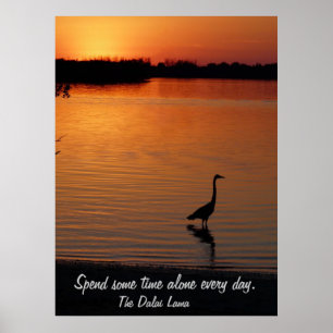 Póster Un poco de tiempo solo - Poster