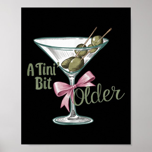 Póster Un Poco Más Viejo Estilo Retro Vintage  (Frente)