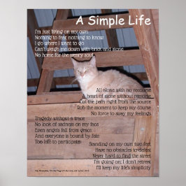 Póster Un poema de la vida simple